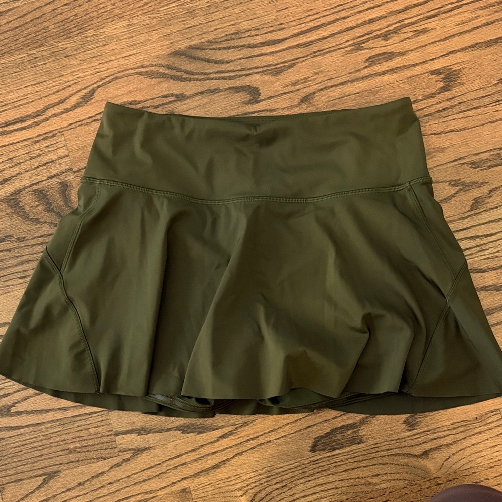 Athleta Olive Green Skirt